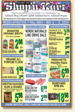 Ashland Shop'N Kart Weekly Flyer | Ads | Specials